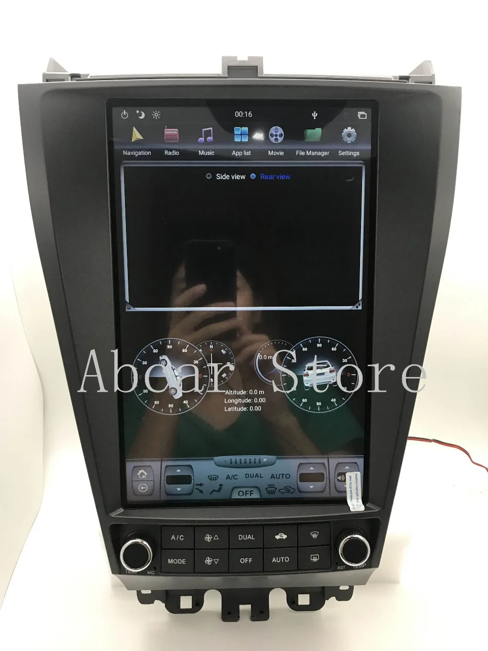 12,1 ''Tesla стиль Android 8,1 автомобильный dvd-плеер gps навигация для HONDA ACCORD 7 семь 2003-2007 стерео радио PX6 HDMI авто ips