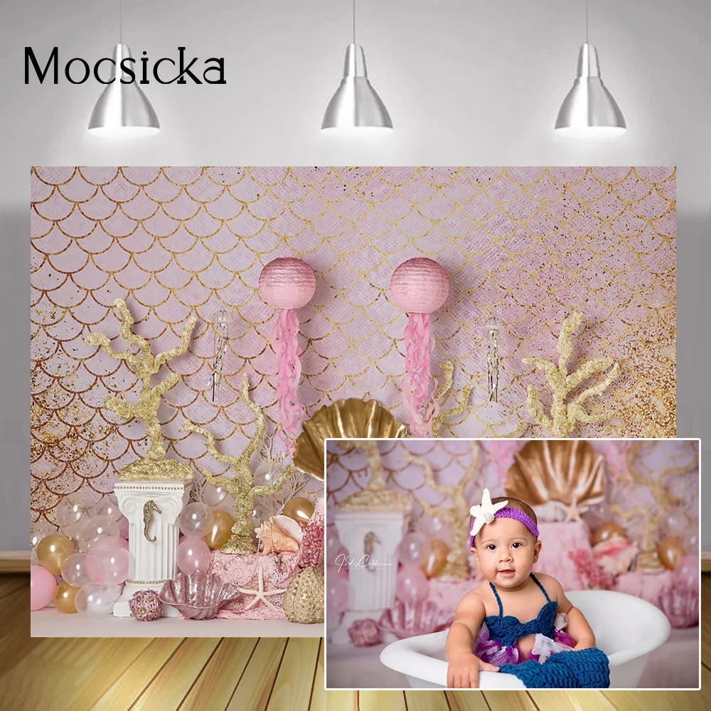 

Розового цвета для новорожденных; «хвост русалки» портретный фон для фотографий с изображением «Гладиатор» с ремешками торт ко дню рождени...