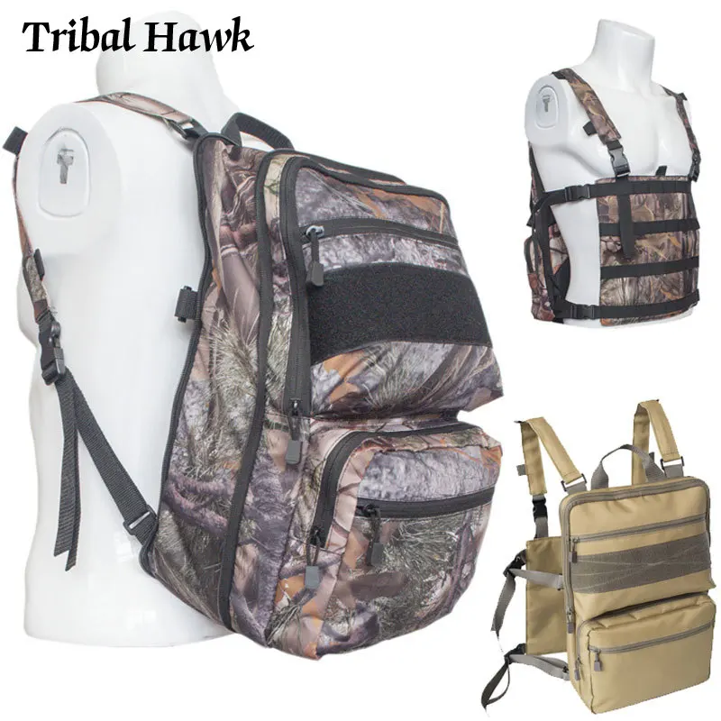 

Tactical Molle Backpack D3 Flatpack Military Army Rucksack Vest Gear Outdoor Multipurpose Hunting Airsoft Softback Travel Bag