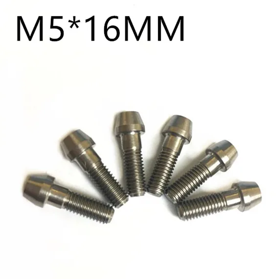 Титановые болты с головкой Torx T20 m5x10 мм m5x16 винтовые для дисковых тормозов роторов