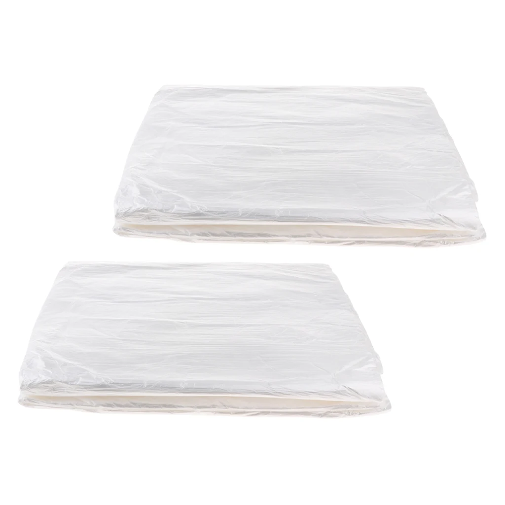 Упаковка из 160 одноразовых вкладышей для ванны ног белые мешки ноги педикюр спа