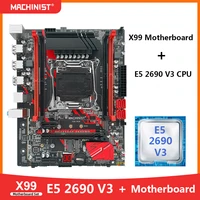 machinist x99 motherboard kit set with xeon e5 2640 v3 cpu processor support ddr4 ecc ram desktop memory lga 2011 3 nvme m 2 rs9