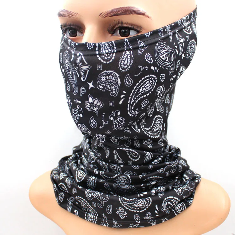 Волшебная повязка на голову популярная полиэстеровая маска для лица бандана