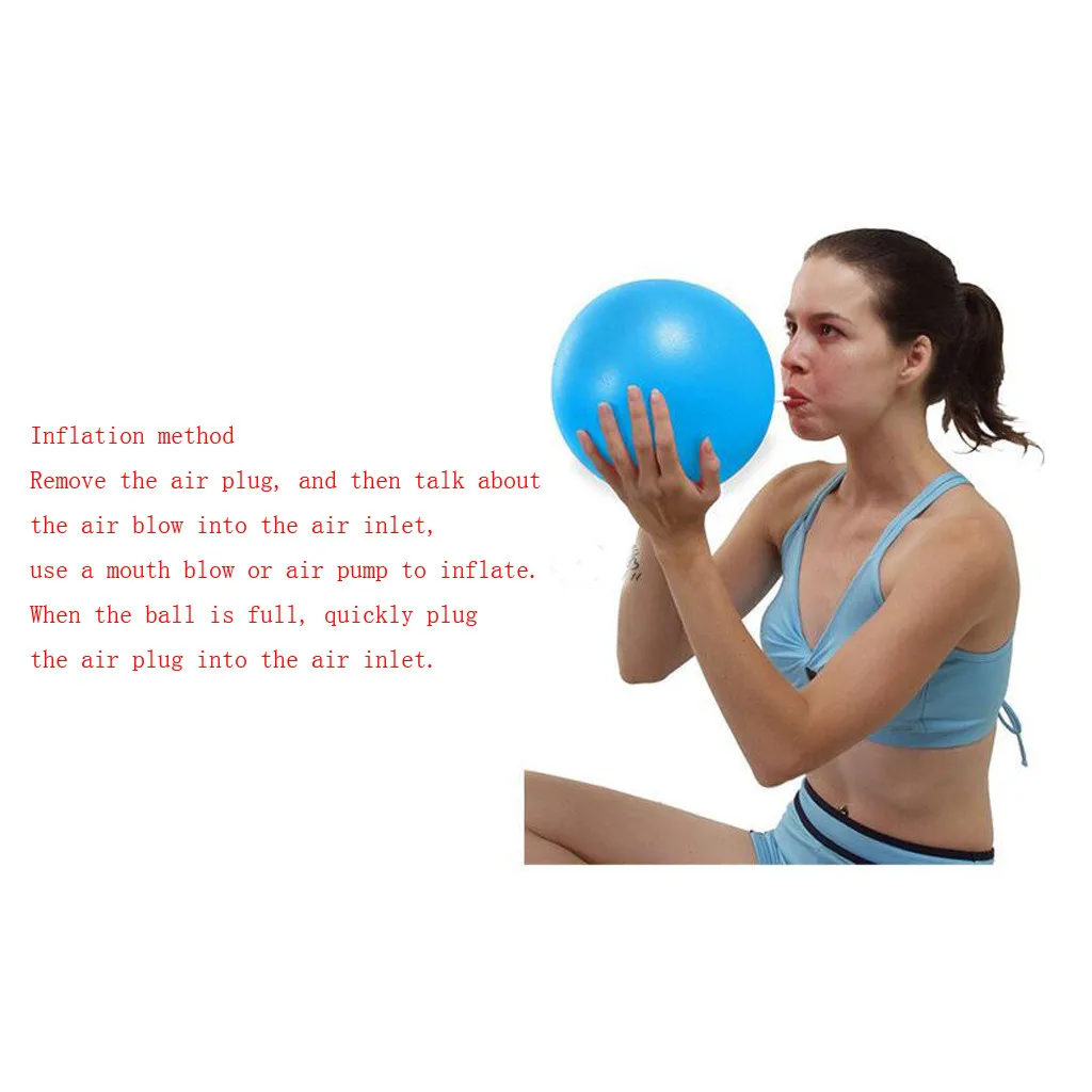 Balance Ball 2020 Pula Yoga Fitness for Pilates Exercise Stability 25cm Пула мяч D2 | Дом и сад
