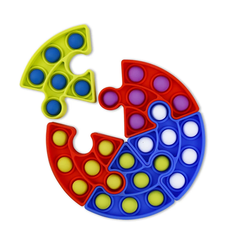 

Fidget Reliver Stress Toys Puzzle Push Bubble Antistress Adult Children Sensory Toy Relieve Autism Shipping Free Popite