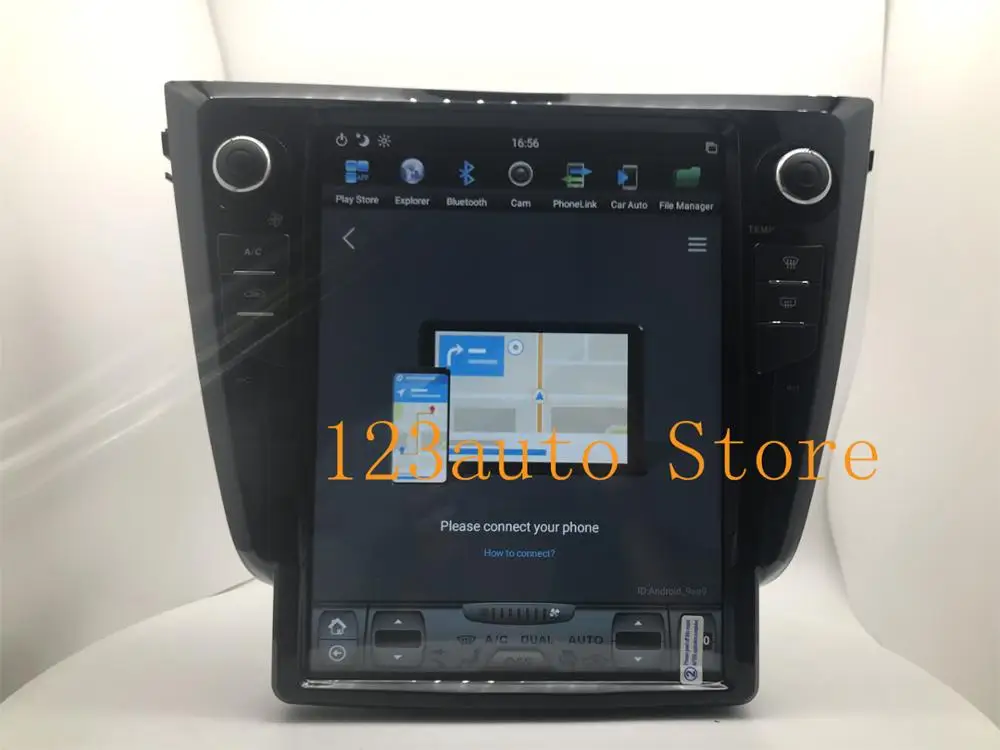 12 1 ''PX6 Tesla Style Android 9 0 автомобильный DVD GPS плеер навигация для NISSAN X-TRAIL Qashqai 2013 2014