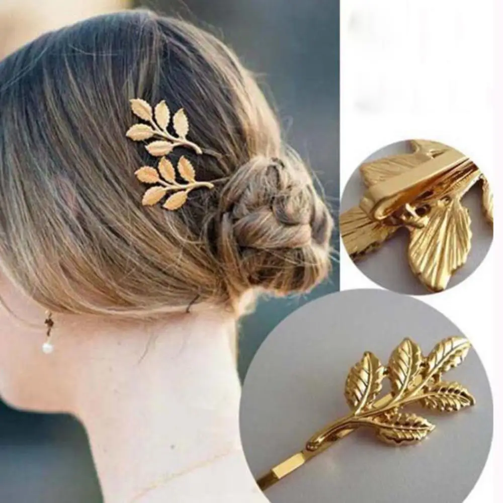 4 шт./компл. женские металлические заколки для волос в стиле ретро с жемчугом