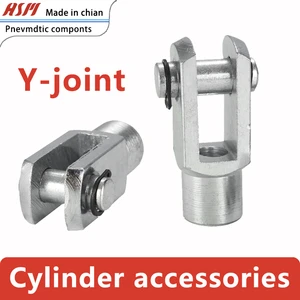 SC Pneumatic Cylinder Accessories With Pin Y-Joint Are Suitable For  Diameter 16/20/25/32/40/50/63/80/100/125MM