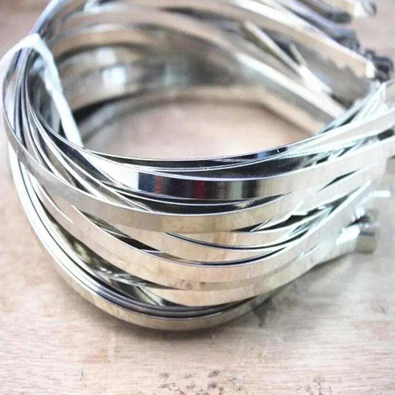 Обруч для волос в Корейском стиле мужчин и женщин металлическое украшение Черное