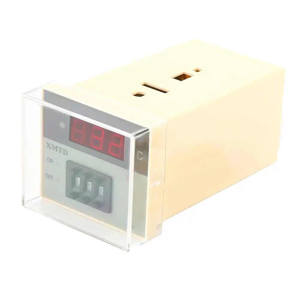 Цифровой регулятор температуры с термопарой K температурный контроллер углом