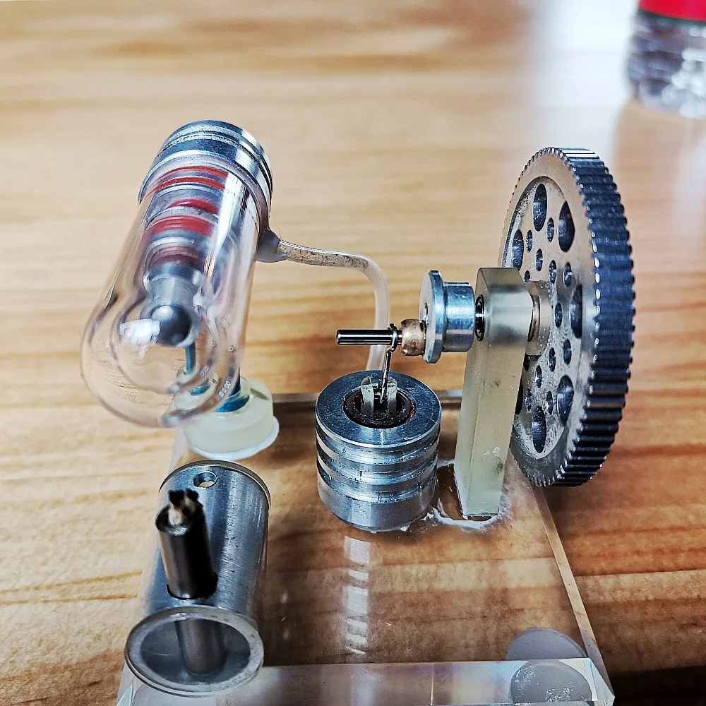 Миниатюрная механическая игрушка-головоломка с двигателем Стирлинг | Игрушки и