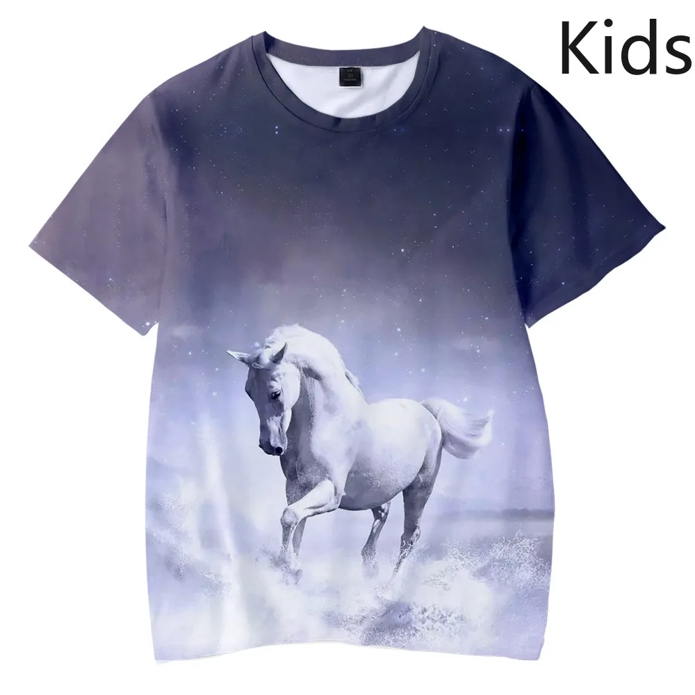 

Детская футболка с 3d принтом для мальчиков и девочек, футболка для подростков, большая футболка, топ, одежда, детская одежда с милыми животны...