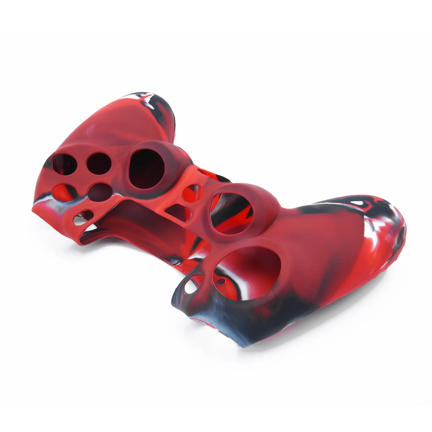 Камуфляжный силиконовый чехол-накладка + 2 джойстика для PlayStation 4 контроллер