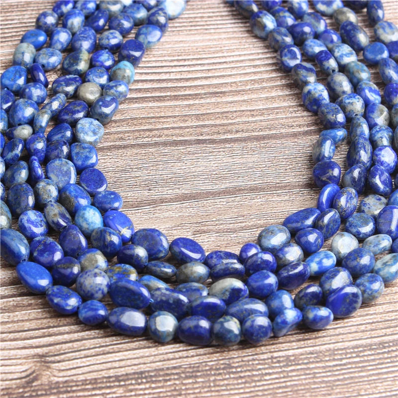 Lan Li естественный неправильной формы лазурит свободные бусины гладкие