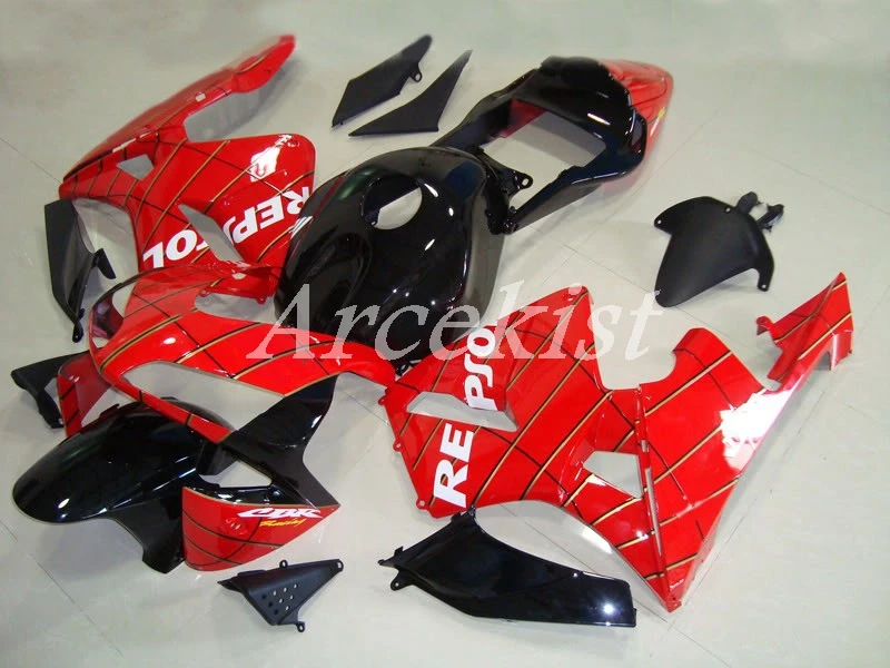 

New ABS Motorcycle Whole Fairings Kit for HONDA CBR600RR F5 2003 2004 03 04 CBR600 600RR Bodywork set Custom red black