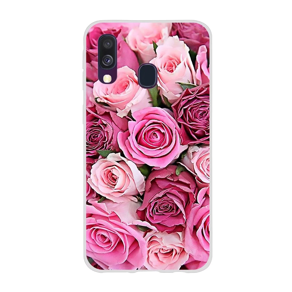 Чехол для Samsung Galaxy A40 SM-A405FN мягкий силиконовый чехол из ТПУ A 40 | Мобильные телефоны