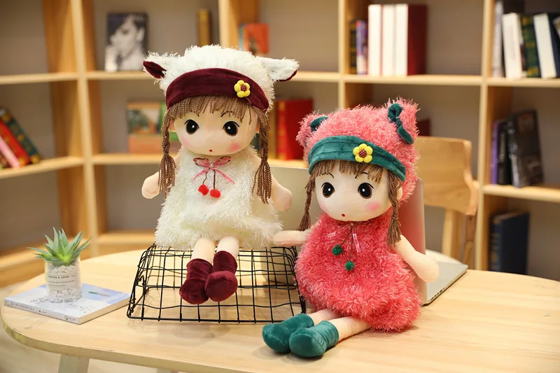 1 шт. 45 см Новинка RagDoll мягкие куклы плюшевые Фил плюшевые Свадебные Тряпичные куклы милые игрушки Милая модель девочки дети подарок на день рождения