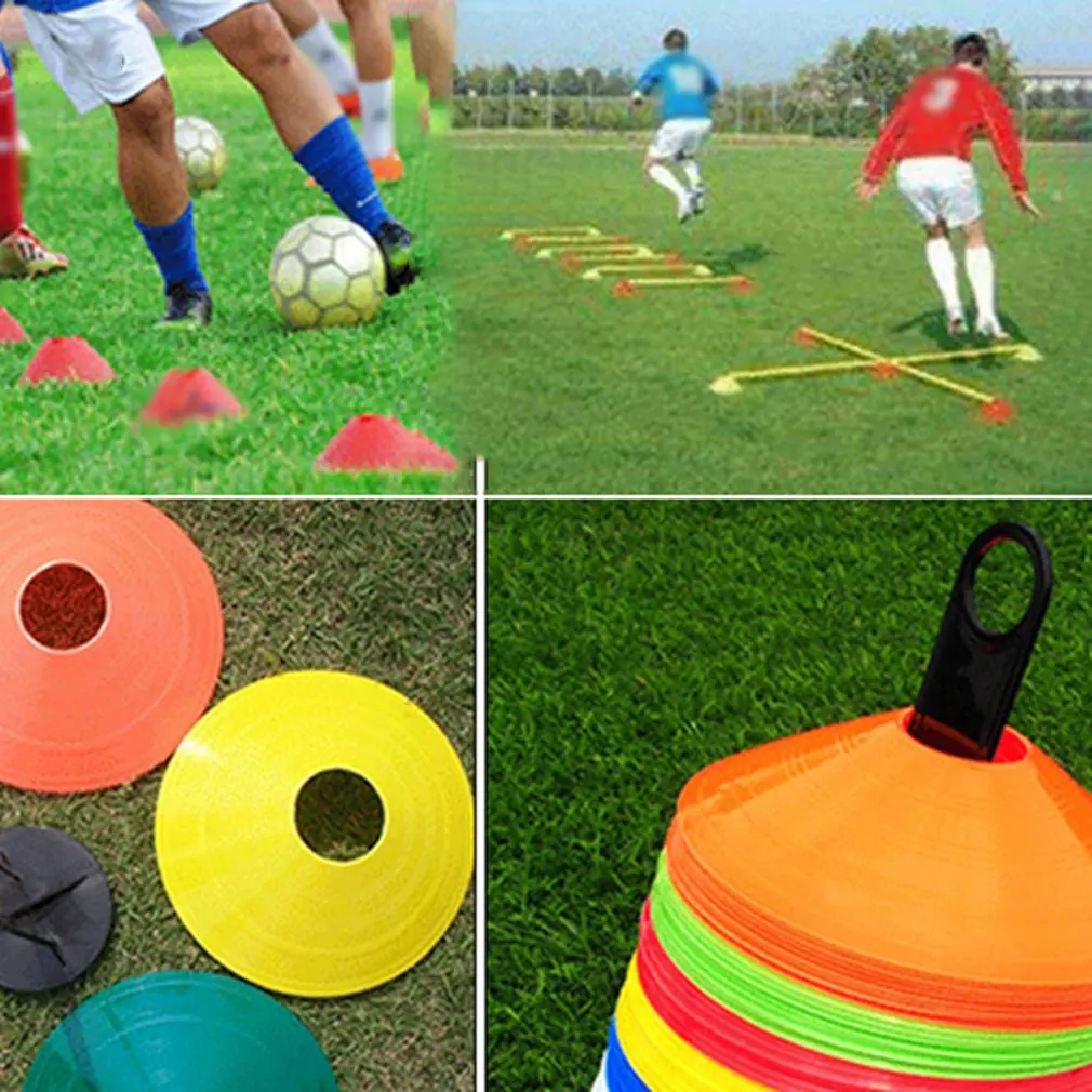 50 шт. высокое качество футбольные тренировочные плоские знаки блюдо устойчивые к