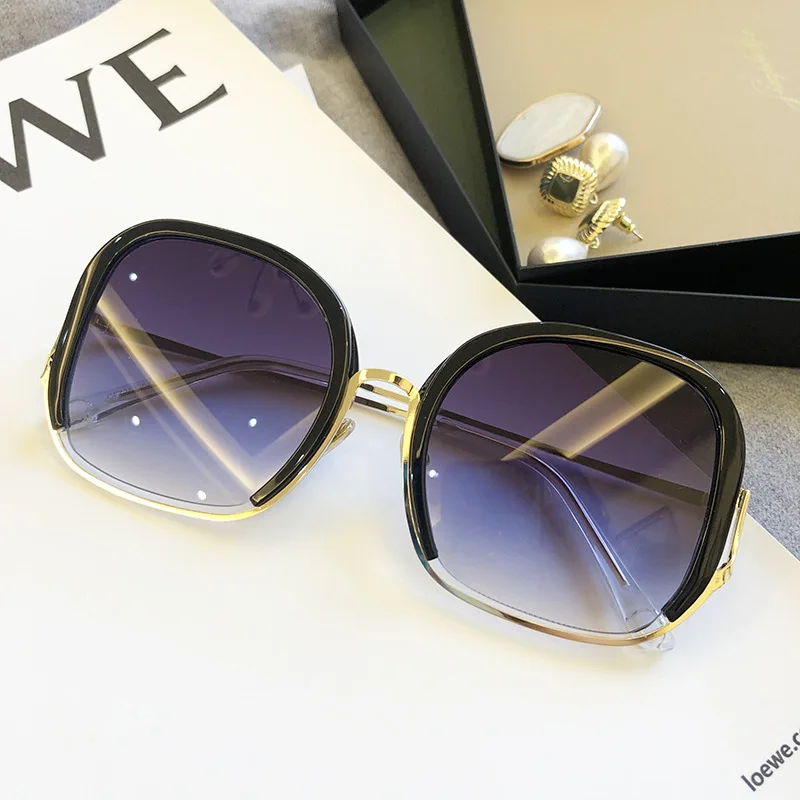 Очки солнцезащитные женские в квадратной оправе модные классические винтажные