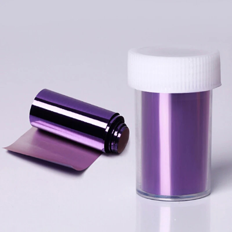 1 рулон золотистой серебристой фольги для ногтей Сверкающее небо блестящие