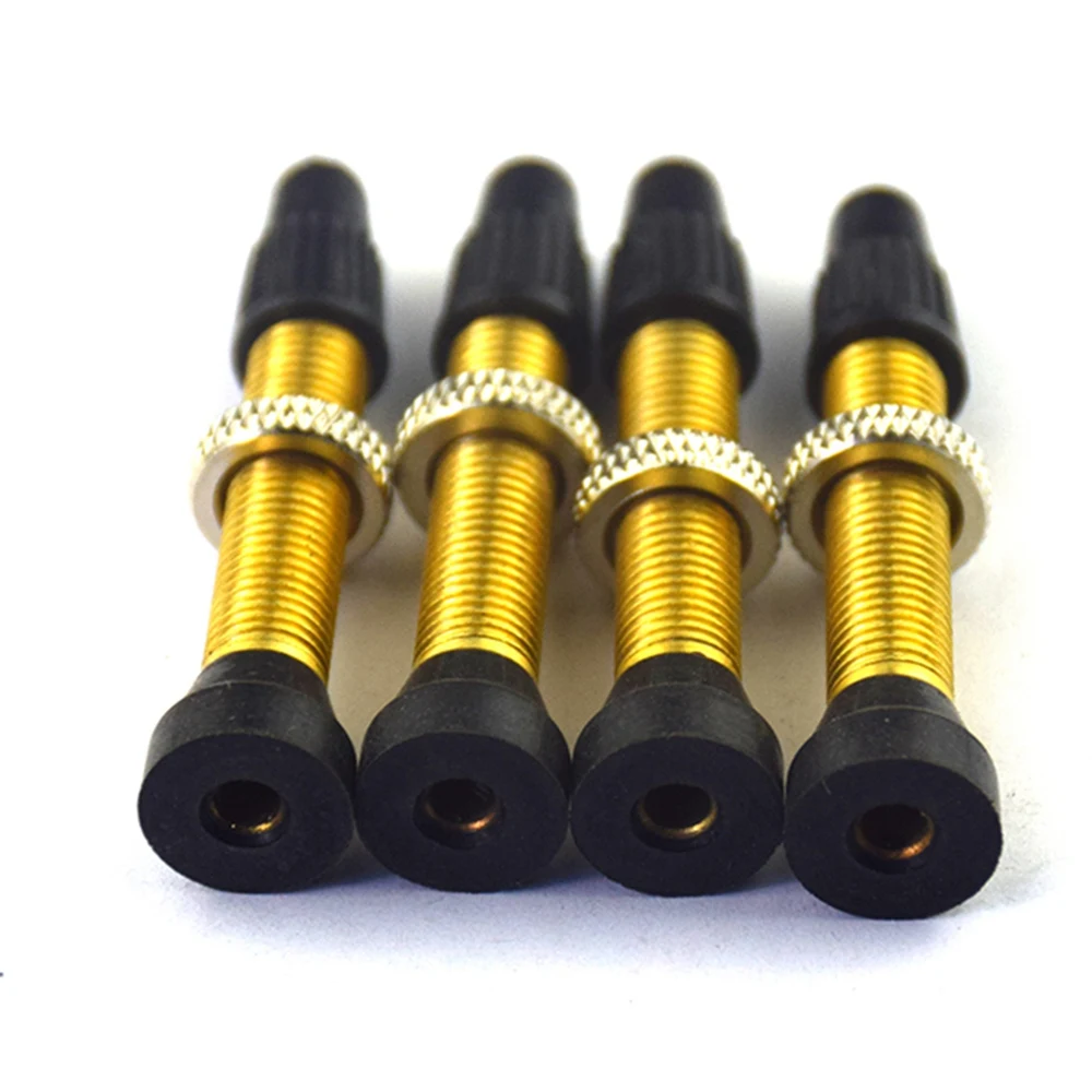 

1 Pair MTB Road Bike Bicycle Brass Tubeless Valve Stems with Tool
