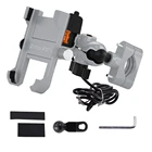 Универсальное быстрое зарядное устройство из алюминиевого сплава для велосипеда и мотоцикла QC 3,0 USB