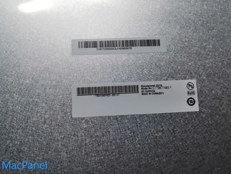 ЖК-экран G170ETN02.1 AUO панель дисплея 17 дюймов