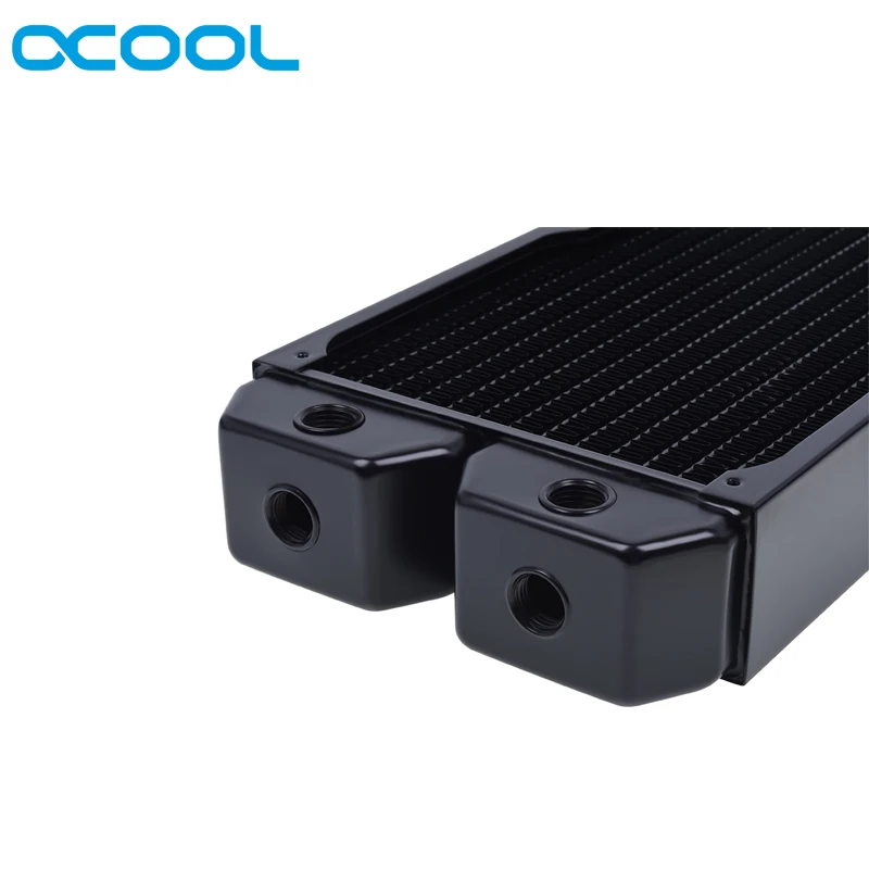 Alphacool XT45 медный радиатор 140 мм, 280 мм, 420 мм, 560 мм, 45 мм толстый радиатор водяного охлаждения компьютера cooler master для 14 см вентилятора