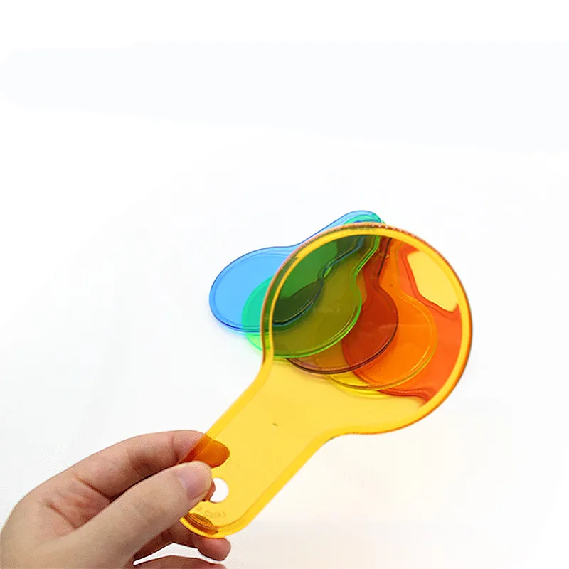 Детская развивающая игрушка Монтессори пластиковая цветная доска Прозрачная