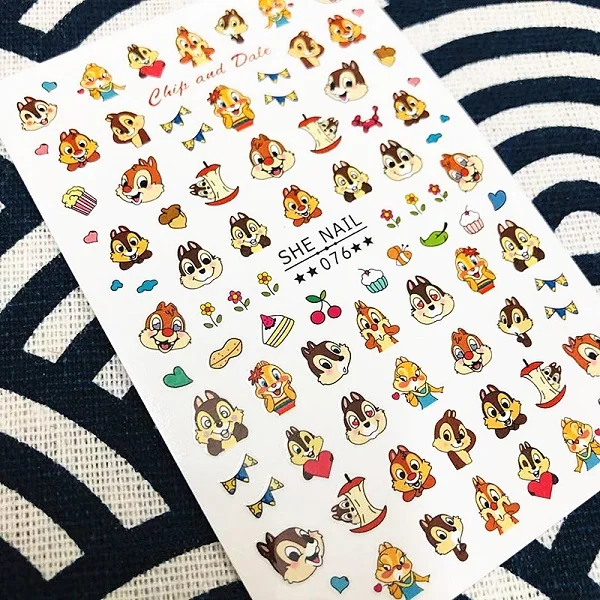Hanyi серии Сакура цветок HANYI-99 принцесса стикеры 3D на ногти nail Art Наклейка шаблон diy Инструменты для ногтей украшения - Цвет: SHE-76
