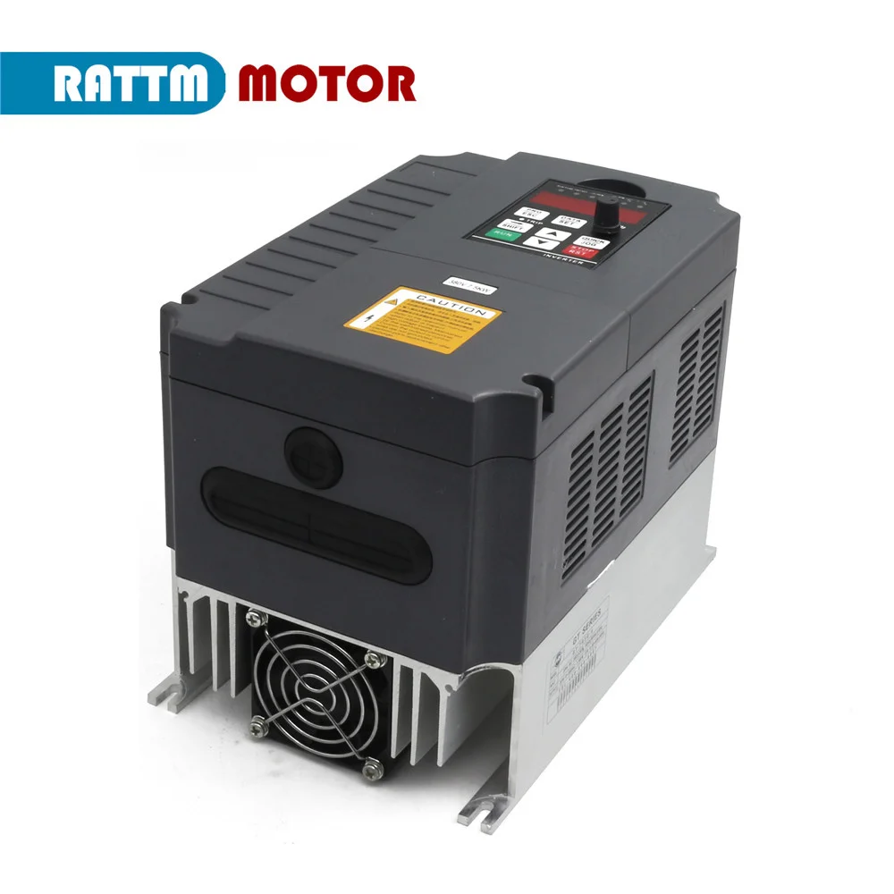 ЕС доставка инвертор HY 7.5kw 220V или 380V Выход 3-фазный векторный контрольный Инвертор