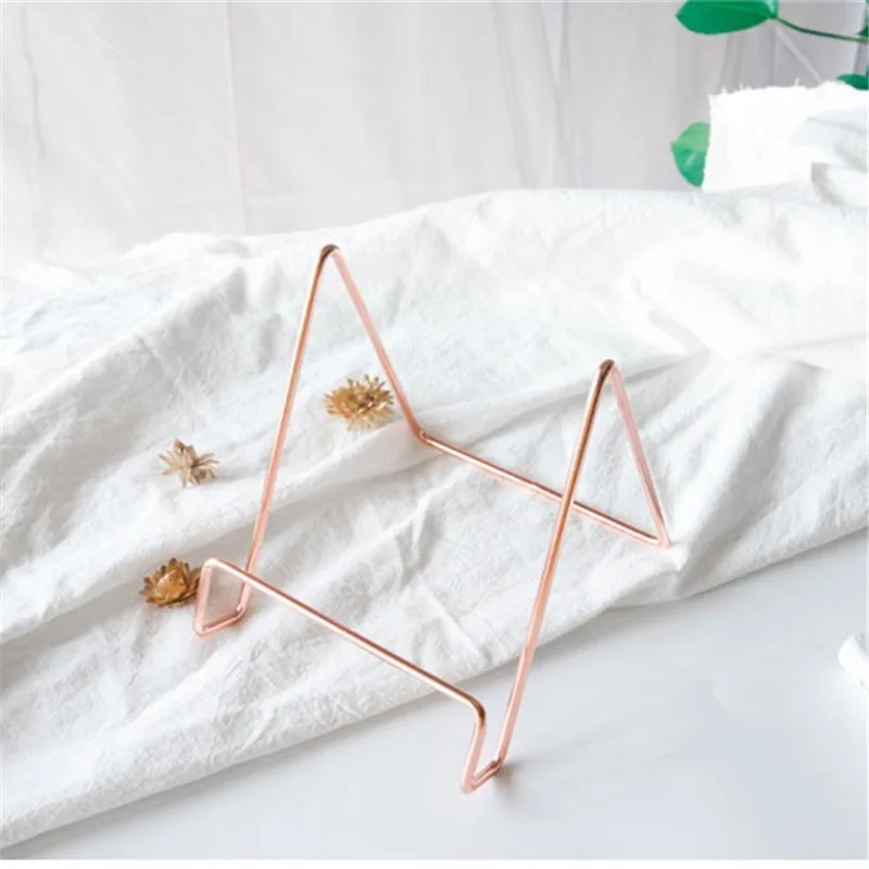 Творческий Геометрическая стеллаж для хранения рабочего стола стенд мобильный