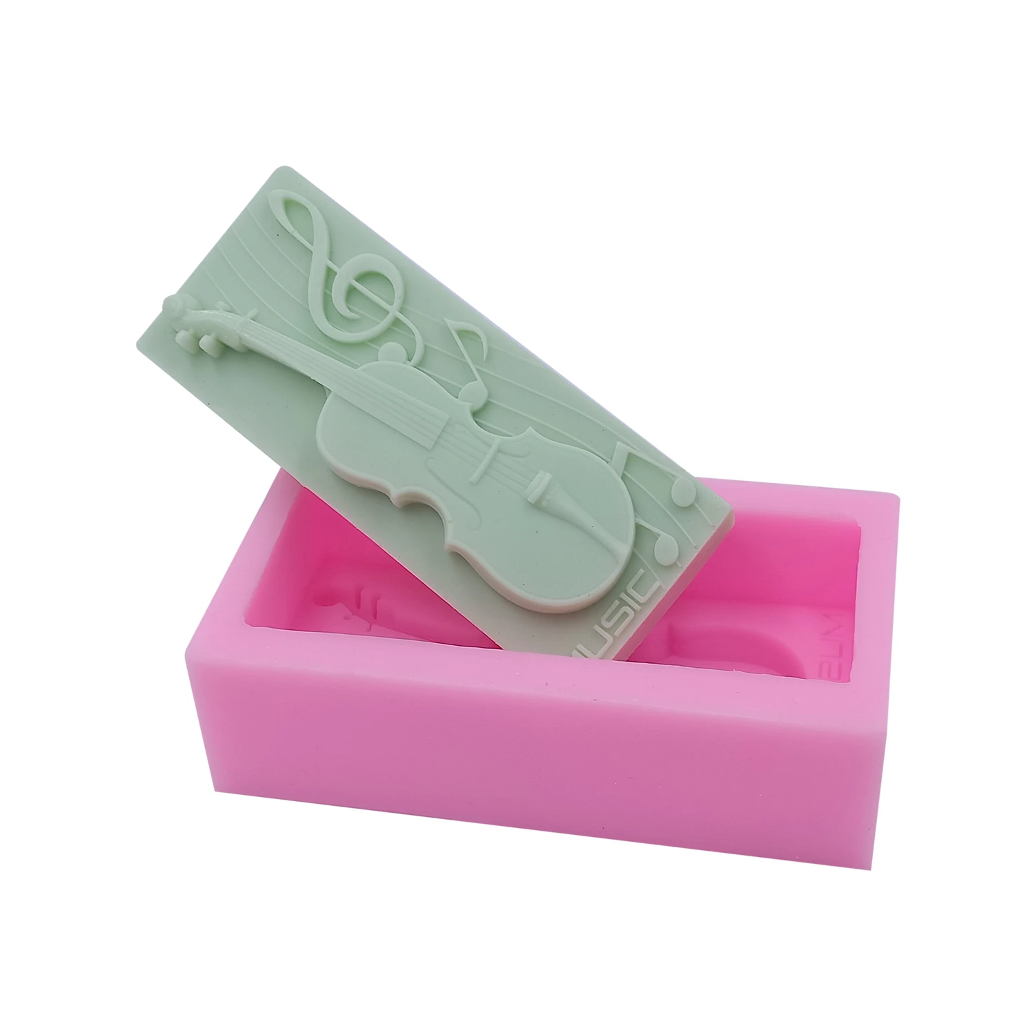 

Monqui Violin Silicone Soap Molds Candle Molds Art Craft Molds Resin Molds