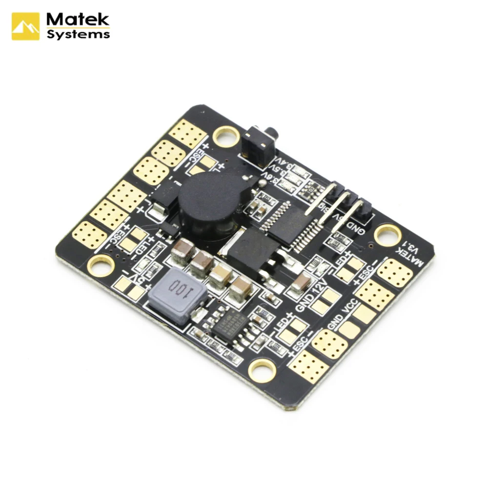 Плата распределения питания Matek 5 в 1 V3/PDB концентратор с двойным В/12 В BEC