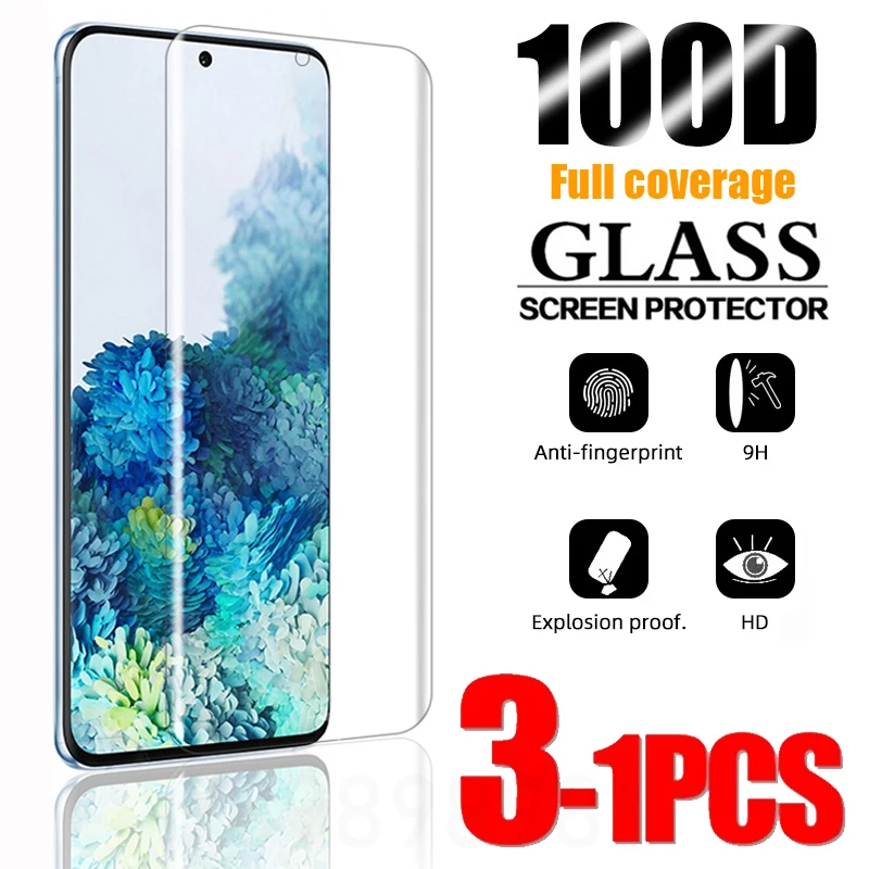 

Tempered Glass For Samsung Galaxy S10 Plus S9 S8 Screen Protector S20 S21 S10e S 9 8 10 e Note 20 Ultra 5G Full Coverage