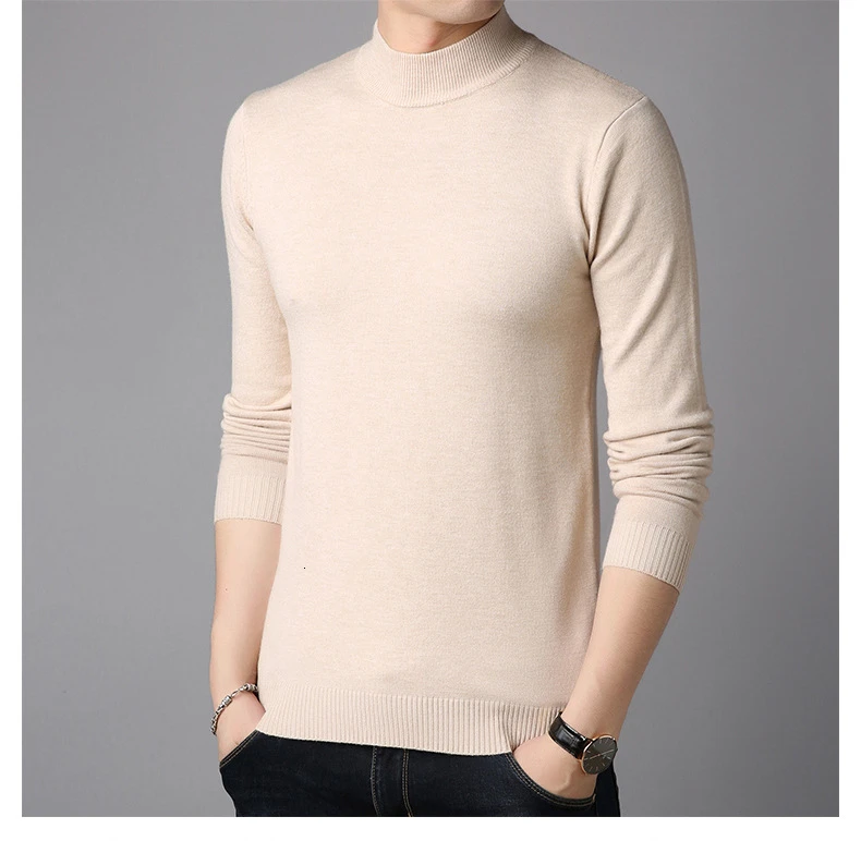 Мужские кашмирские плавки, полный Mouw Pull color Trui, мужские топы, мужские свитера, мужские одноцветные Повседневные свитера с круглым вырезом, мужские тонкие