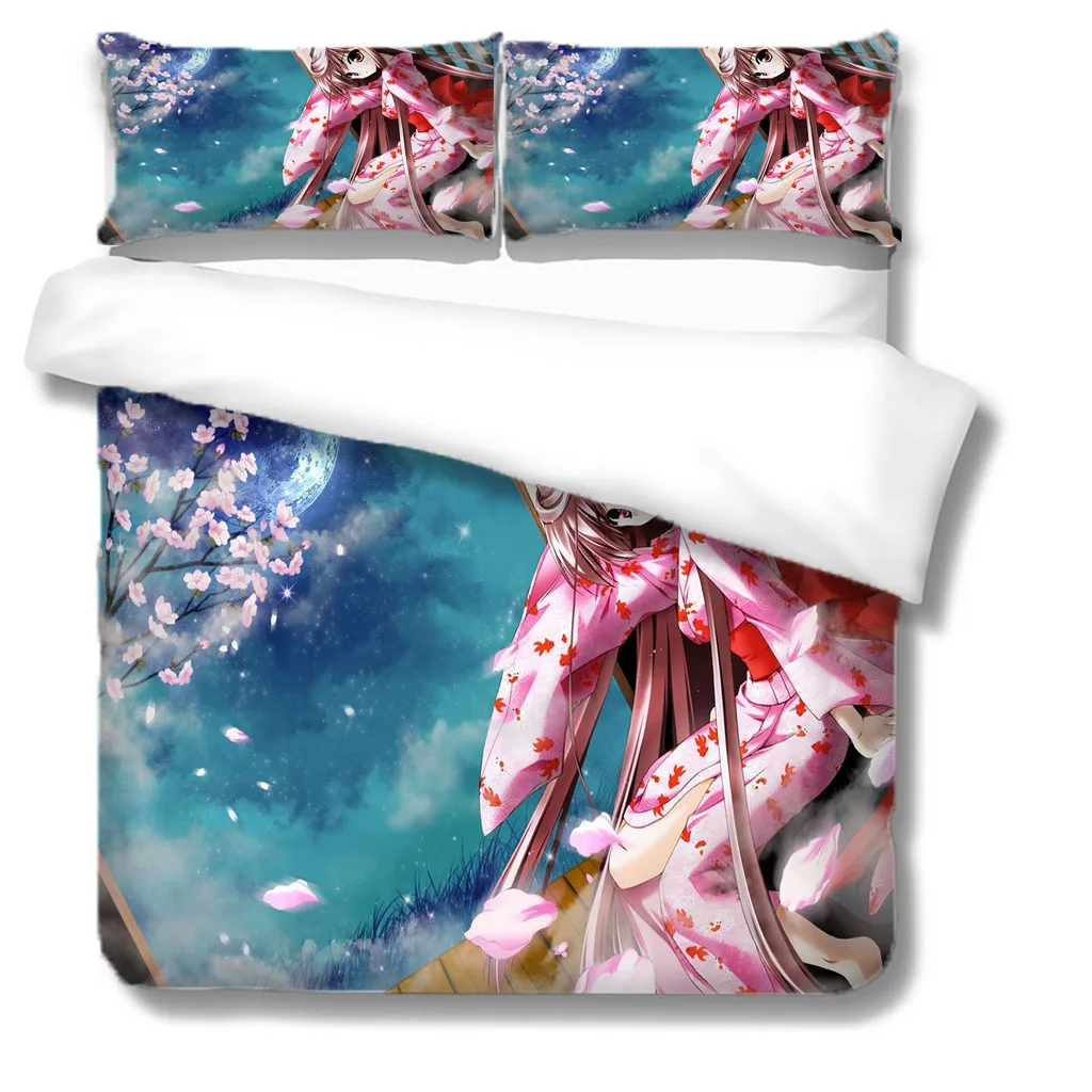 

3D Bed Duvet Cover Sets Quilt Covers Pillow Shams Bedclothes Bedding Sets Queen Full Twin Nordic Style Home Textile