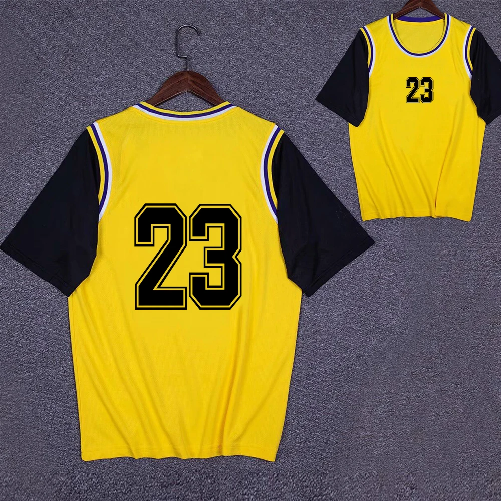 Мужской и женский баскетбольный Трикотажный костюм баскетбольная футболка