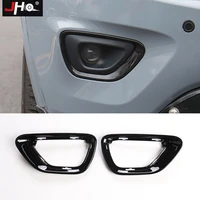 jho black front fog light cover fog lamp frame trim for jeep grand cherokee 2014 2021 2016 2015 limited 2017 car accessories