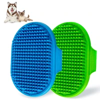 dog grooming brush premium pet bath brushes cat massage comb beauty combs adjustable ring handle for medium short haired pets