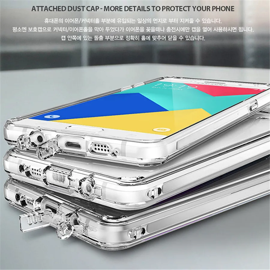 Прозрачный Жесткий ПК акриловый чехол для Samsung Galaxy A3 A5 A7 J3 J5 J7 Prime J2 Pro 2017 A6 Plus J4 J6 J8