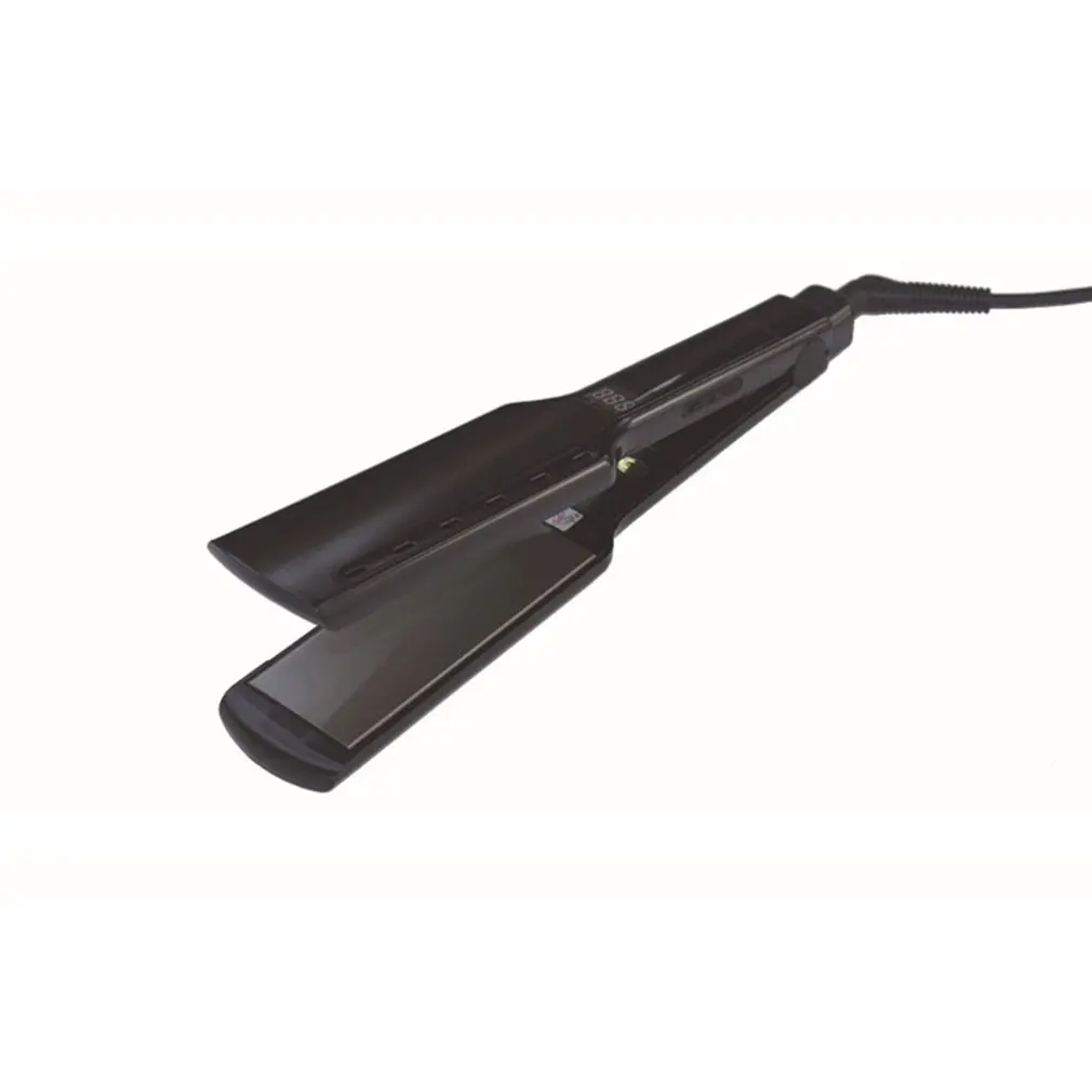 

Wide Plate Vibration High Temperature Hair Straightener Digital Temperature Adjustment And Long Hair Puller