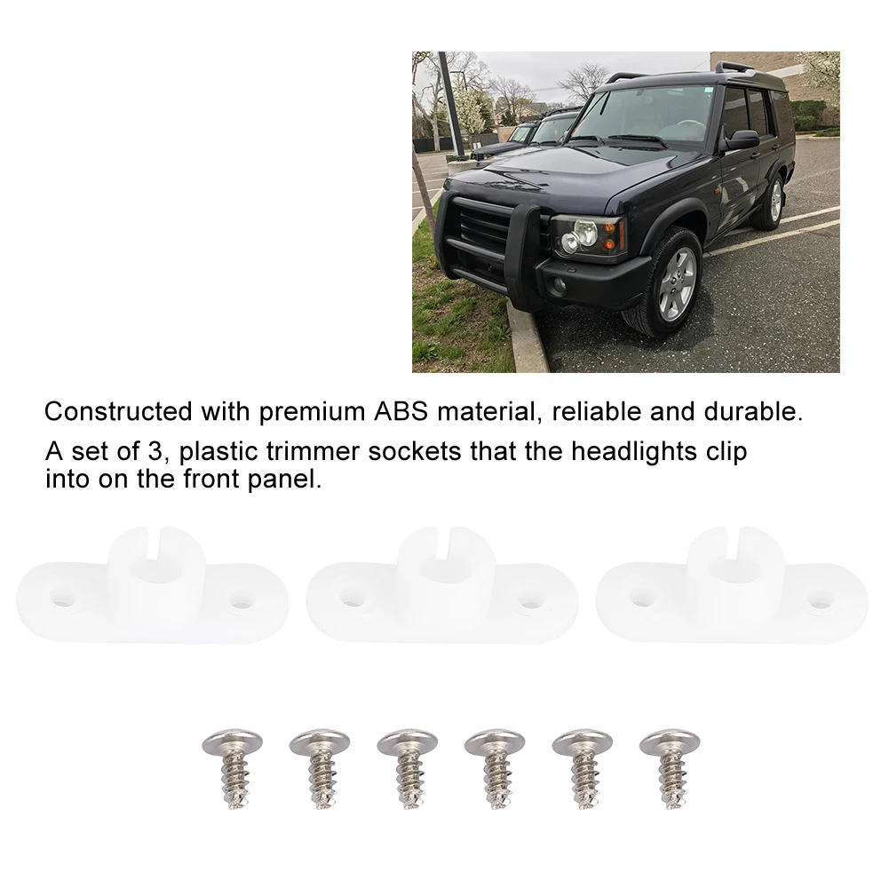 

3 шт., зажимы для фар Land Rover