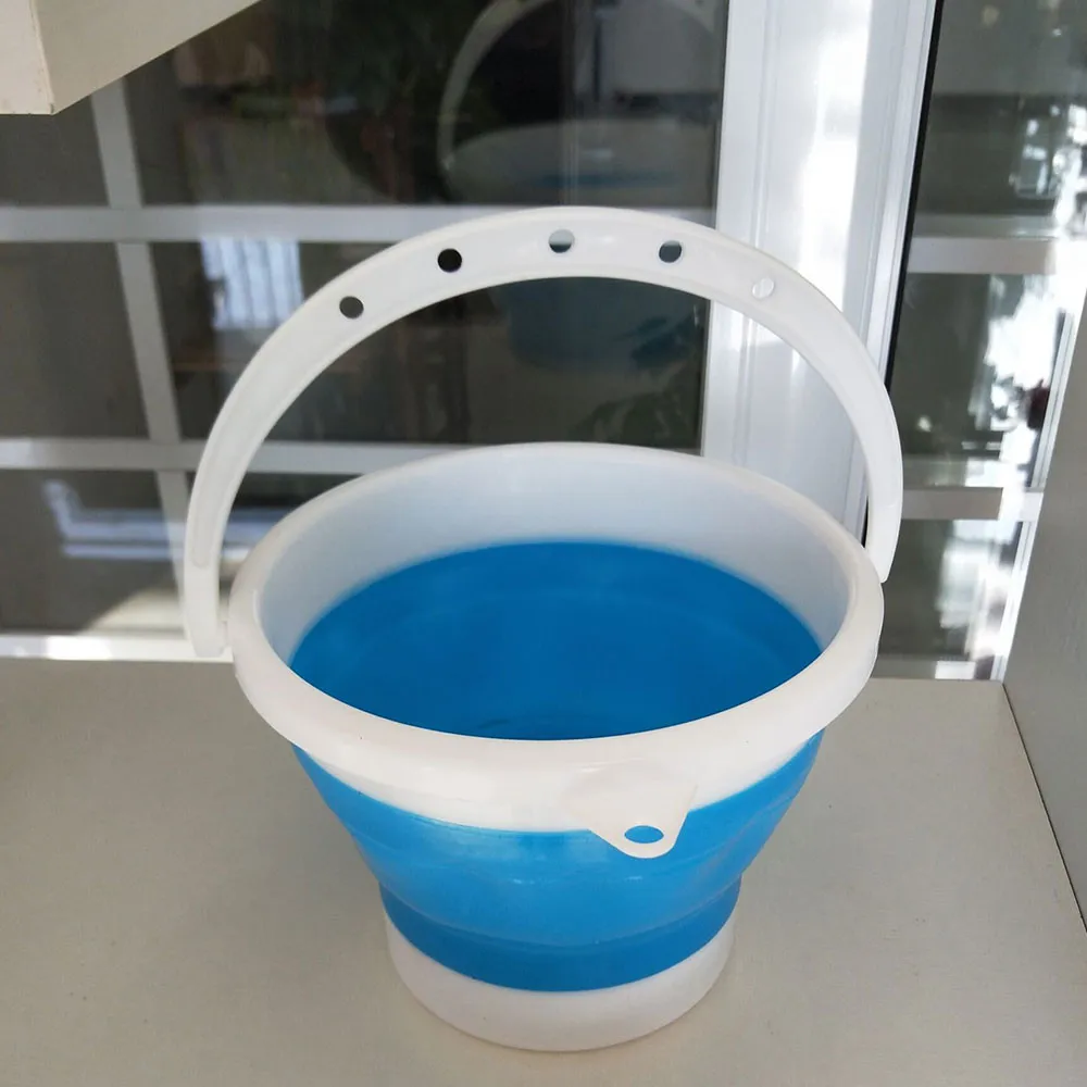 3L/5L складное ведро воды контейнер с прочная ручка для рыбалки мытья автомобиля на