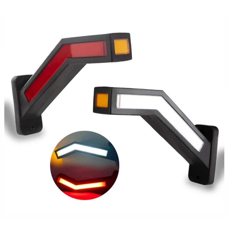 New2X прицеп светодиодный боковой маркер светильник ing контур грузовик Ван s для