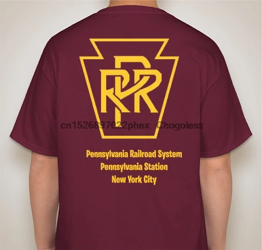 PRR Пенн станция Пенсильвания NYC Hanes хлопковая Футболка-XL-Бесплатная доставка! |