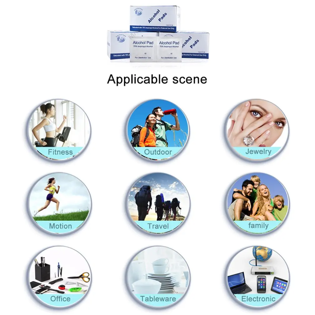 

100Pcs disposable cotton pad disposable cotton wipe pad