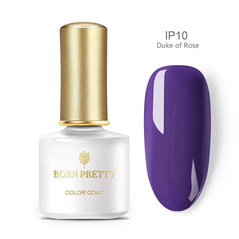 IP10 BORN PRETTY Гель-лак для ногтей красный кофе фиолетовый серый замочить от УФ светодиодный Гель-лак Полупостоянный дизайн ногтей геллак 6 мл для DIY Советы - Цвет: IP10