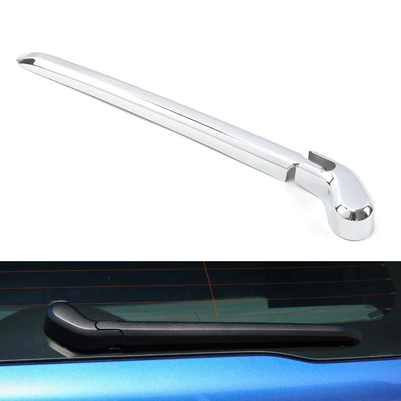 

Chrome For Volvo XC60 2018 2019 Rear Window Windshield Wiper Cover Frame Decorative ABS Trim