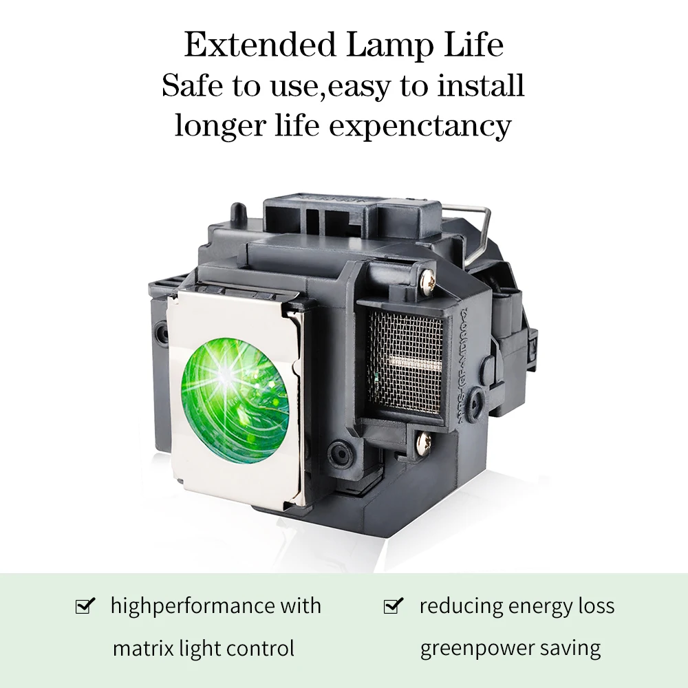 Совместимая лампа ELPLP54 / V13H010L54 для EB-S7/W7/S8 + EB- EX31/EX51/EX71/H309A/H328B с корпусом GRAND |